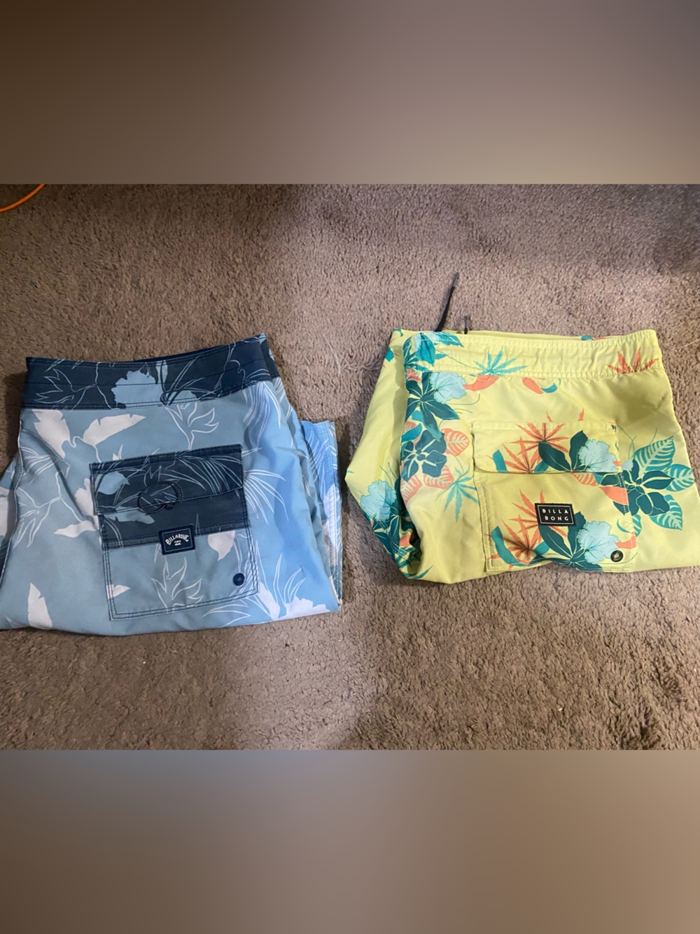 2 Pair Billabong Trunks
